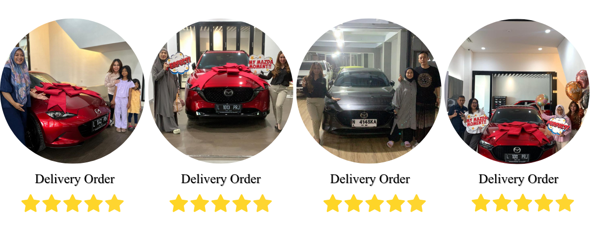 serah terima unit mazda surabaya