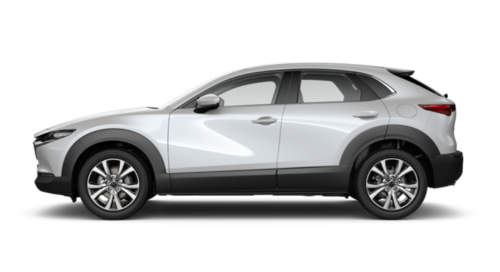 MAZDA CX-30 in Snowflake White Pearl Mica (FWD)