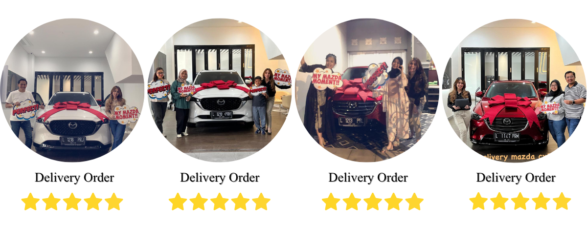 serah terima unit mazda surabaya