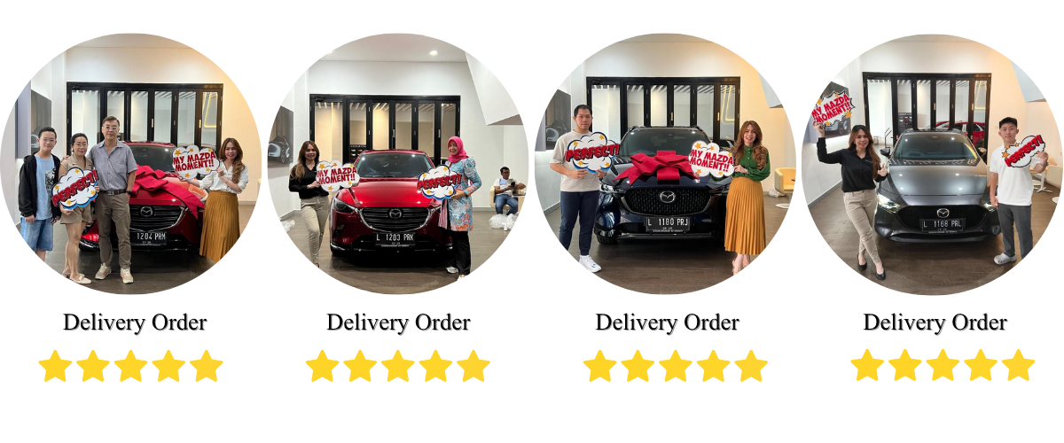 serah terima unit mazda surabaya